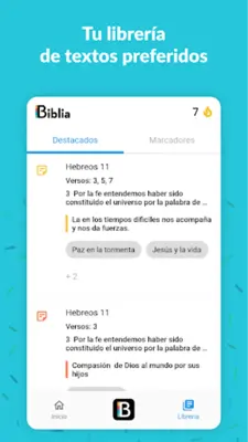 Biblia Jubileo android App screenshot 3